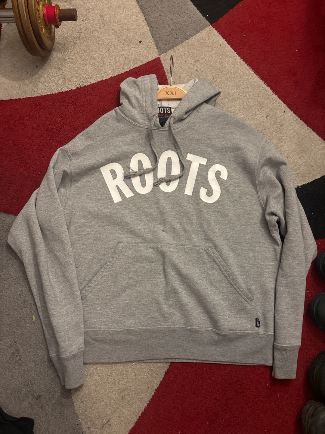 Roots Athletics Grey Hoodie