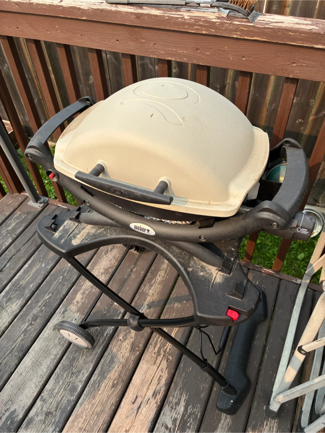 Webber Portable BBQ with stand