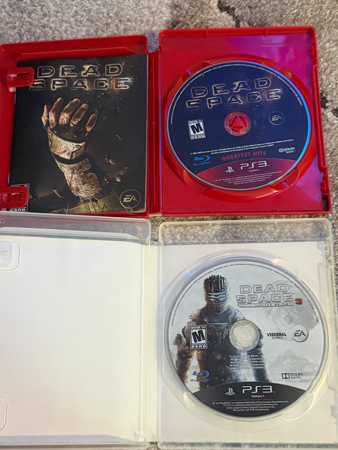 Dead Space & Dead Space 3 PS3 Games - photo 3