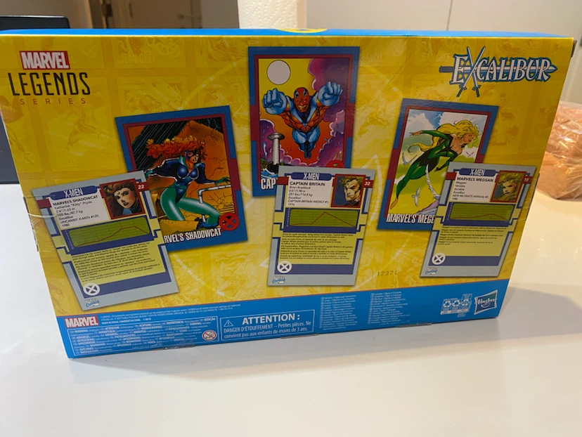 Marvel Legends X-Men Captain Britain, Meggan & Shadowcat Set - photo 3