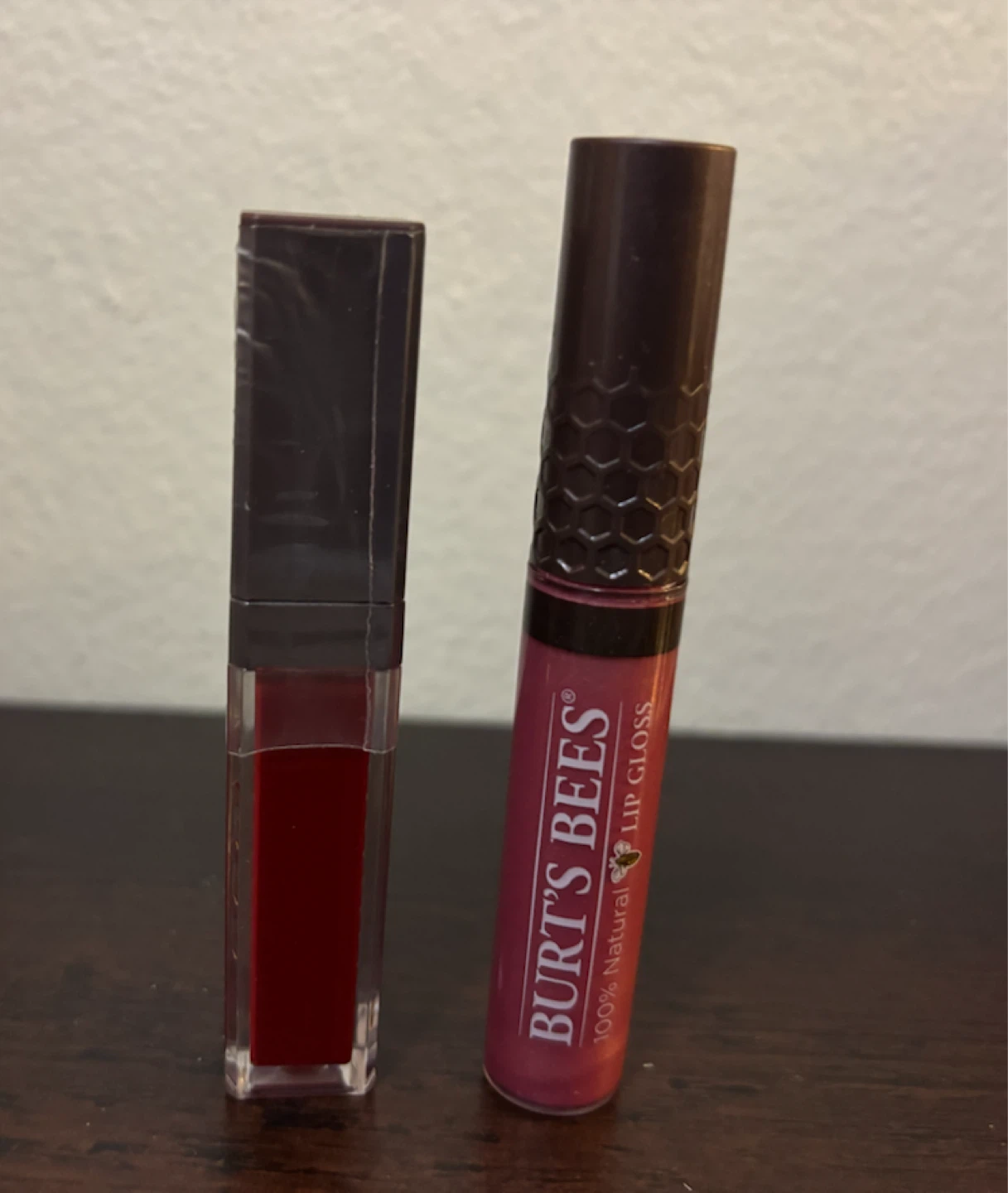 NEW-Lot of 2-Burt's Bees 100% Natural Lip Gloss