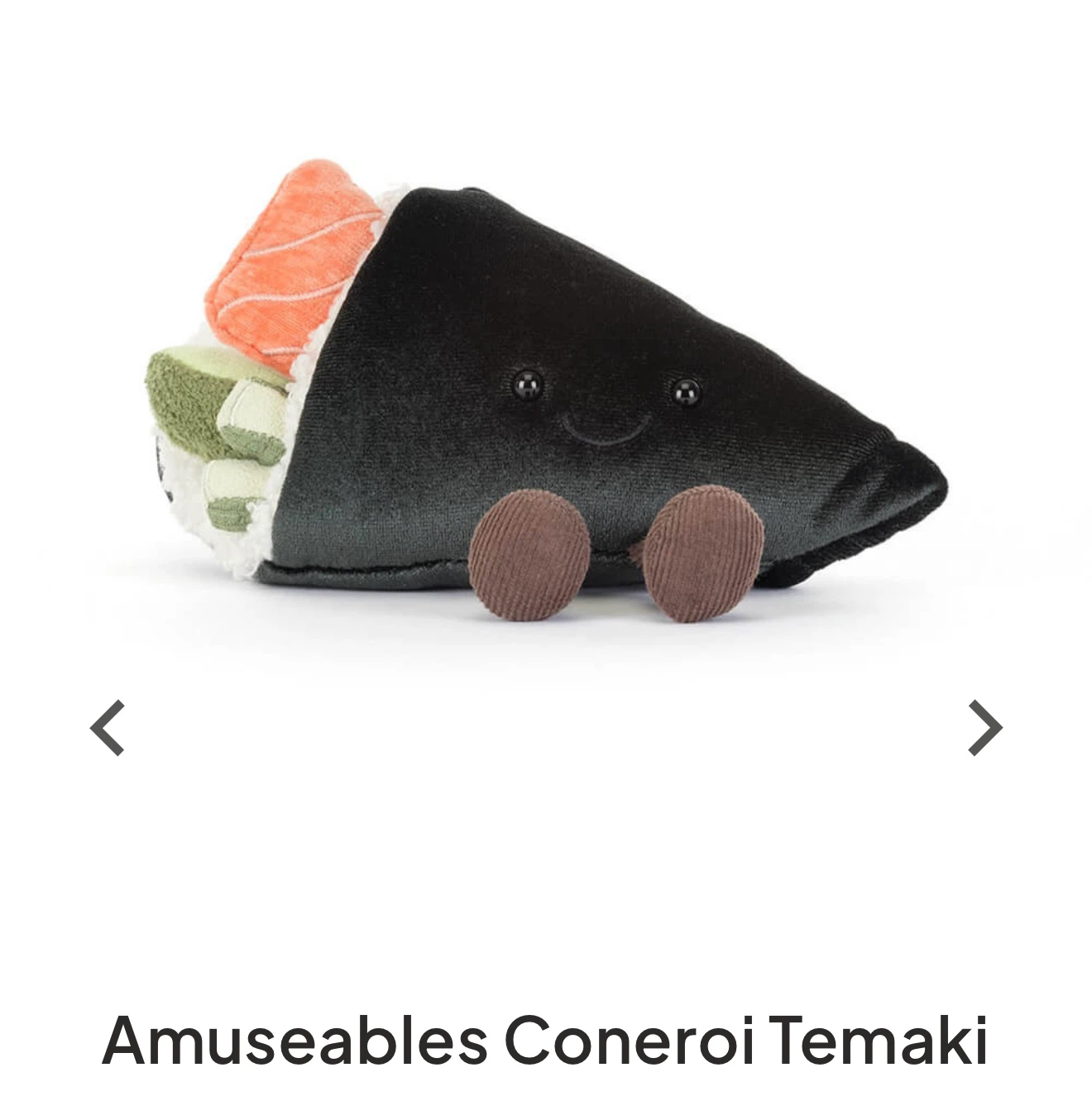 Jellycat Amuseables Coneroi Temaki Sushi Plush - photo 2