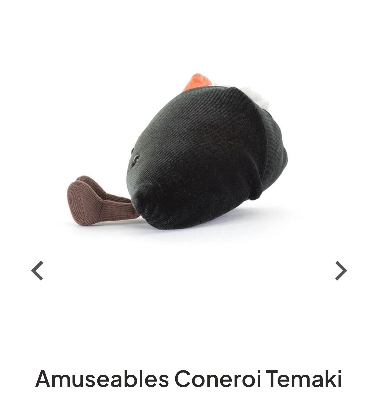 Jellycat Amuseables Coneroi Temaki Sushi Plush - photo 4