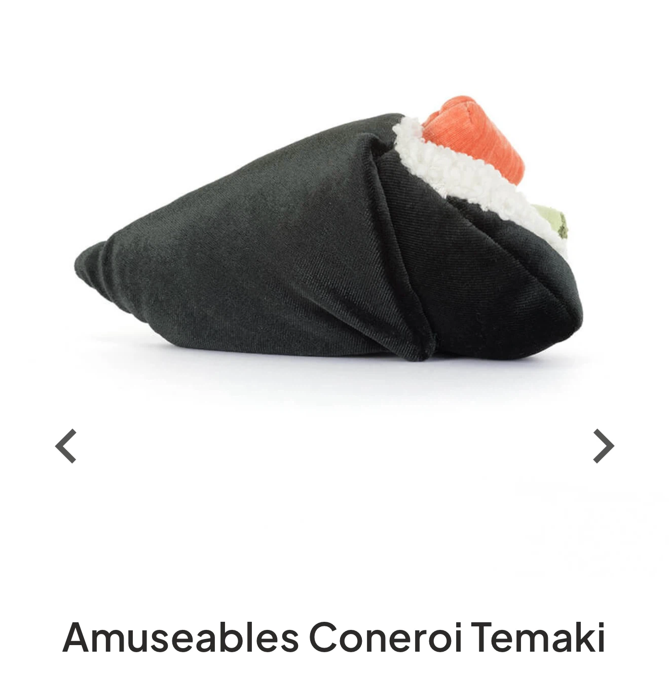 Jellycat Amuseables Coneroi Temaki Sushi Plush - photo 5