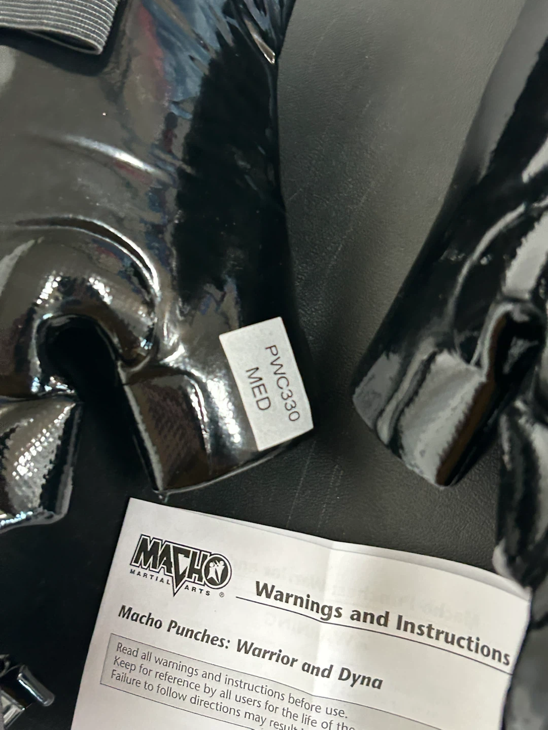 Macho Warrior and Dyna Punching Mitts - photo 2