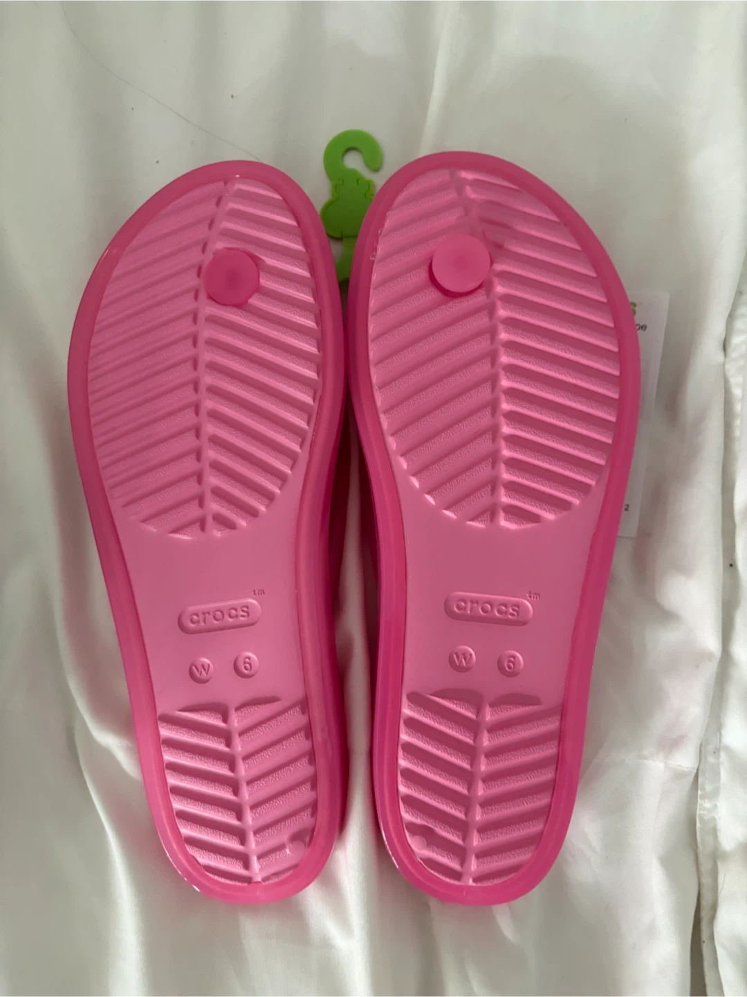 Crocs Classic Clops and Flip-Flops - Purple, Teal, Pink - photo 2