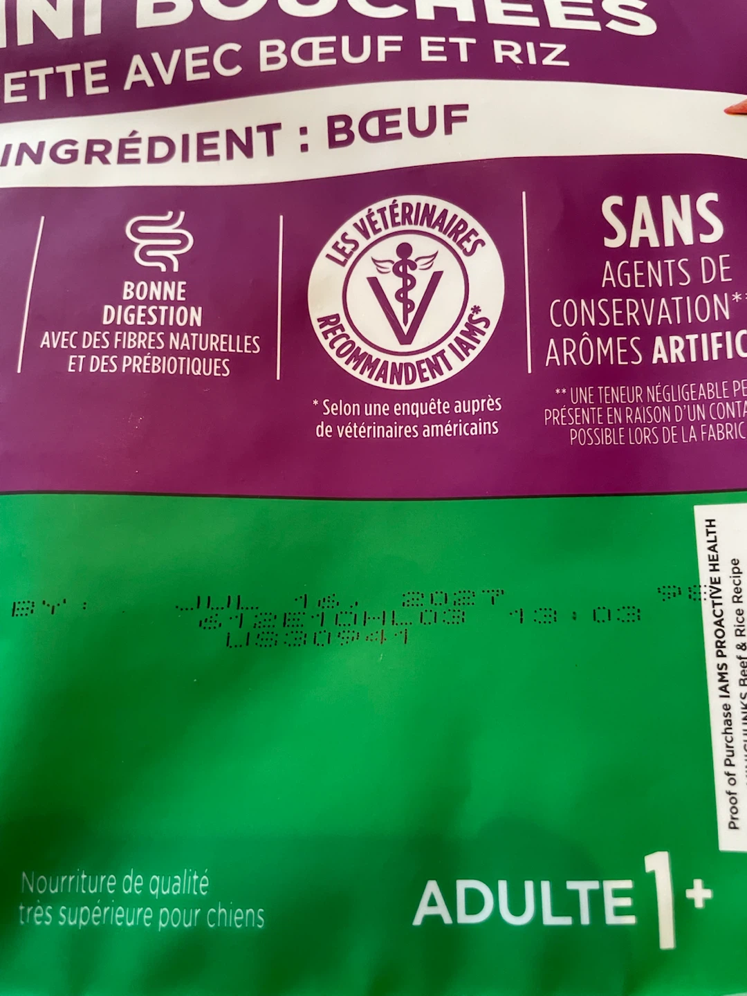 IAMS Brand New Dog Food-7lbs Beef & Rice - photo 2