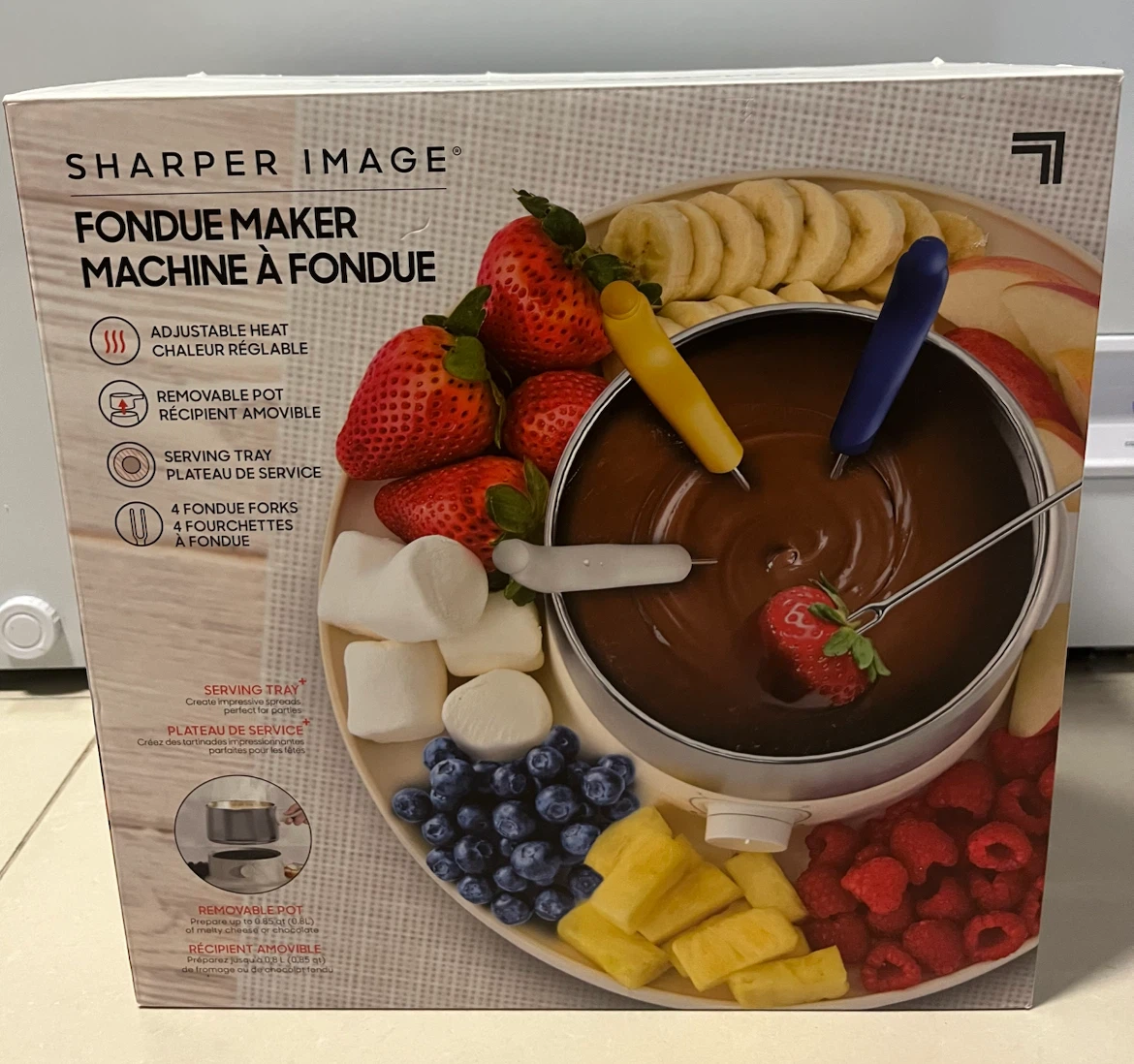 Sharper Image Fondue Maker Machine