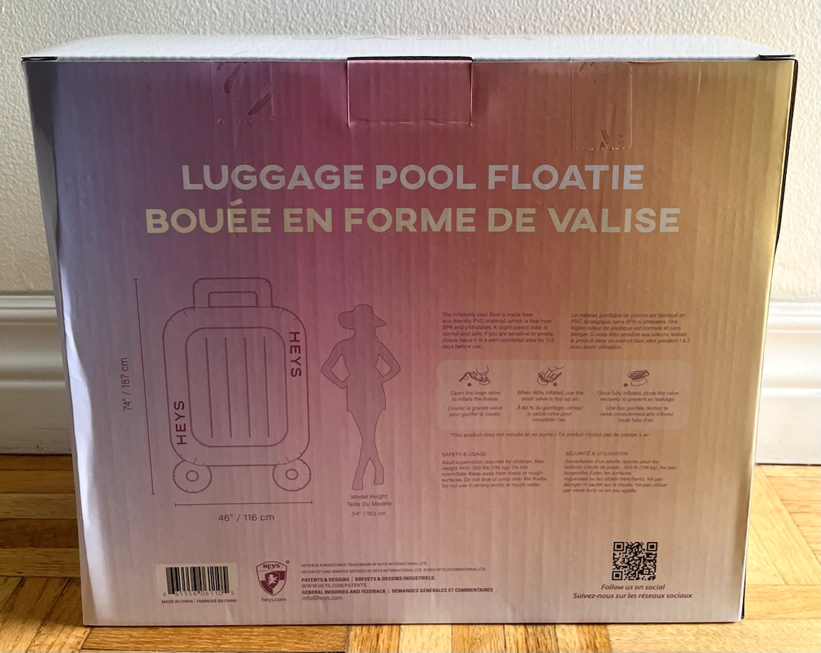 HEYS Luggage Pool Floatie - photo 2
