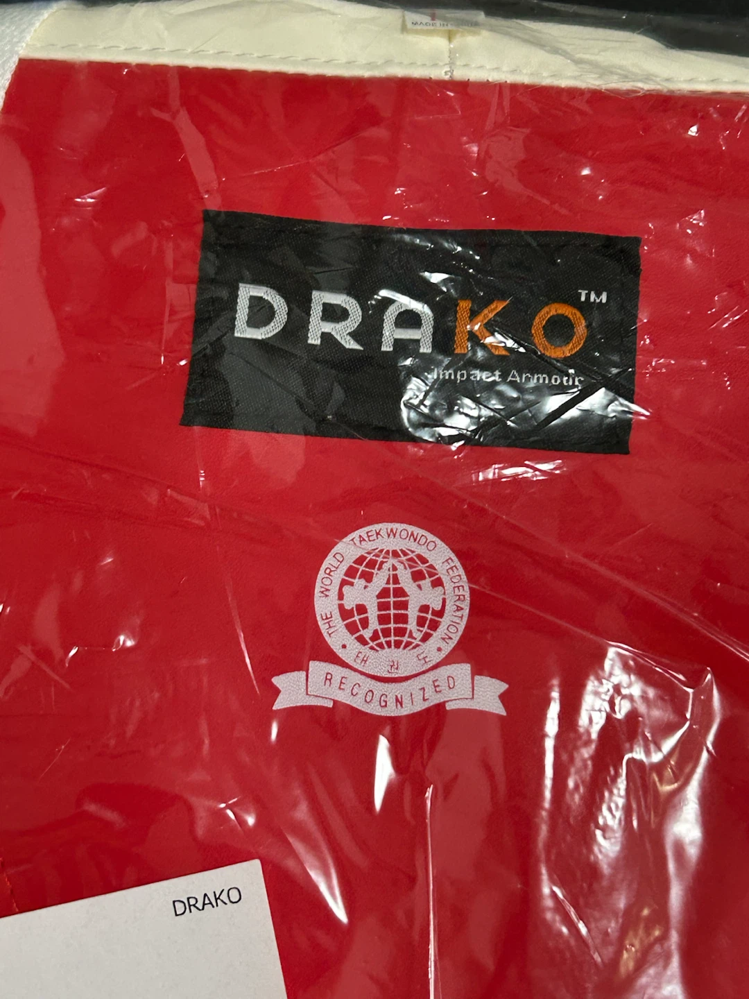 Drako TKD Full Shoulder Tie Up Chestguard - photo 3
