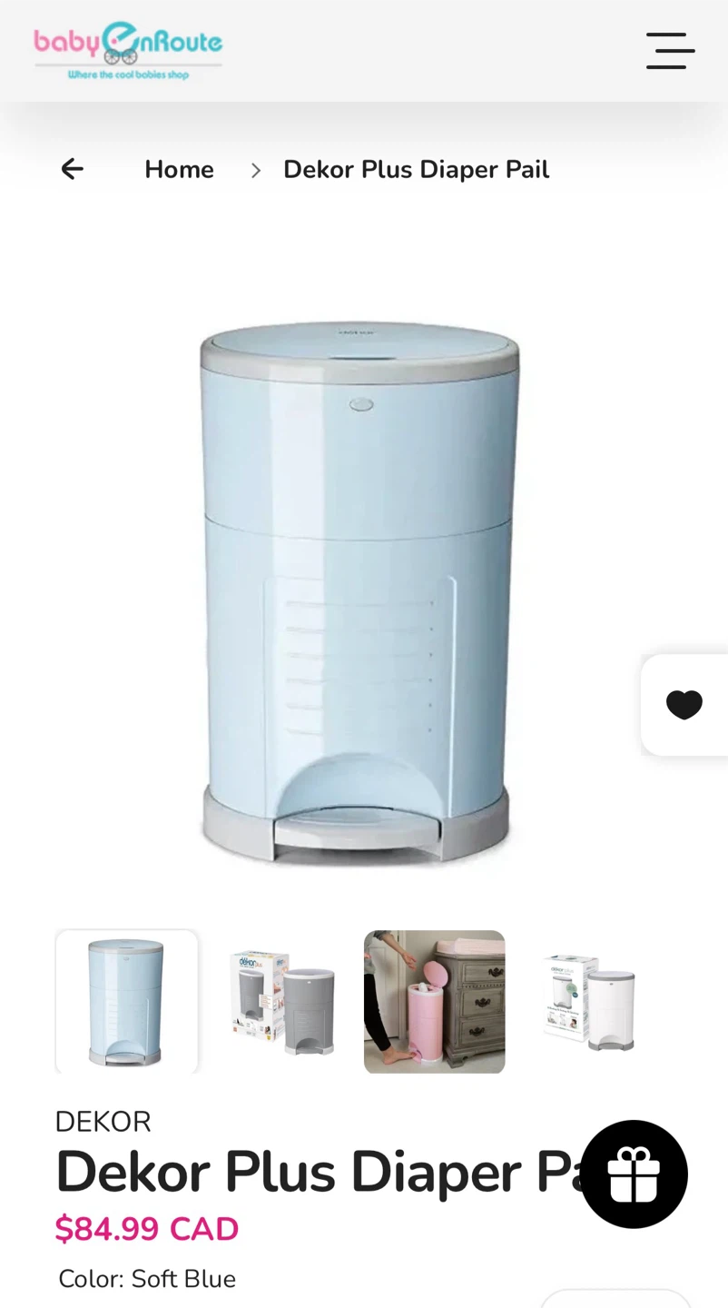 Dékor Plus Diaper Pail - photo 3