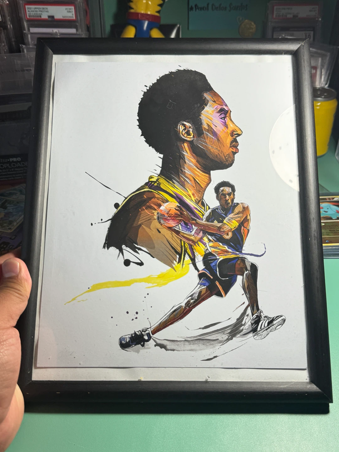 Framed Kobe Bryant Art Print - photo 3