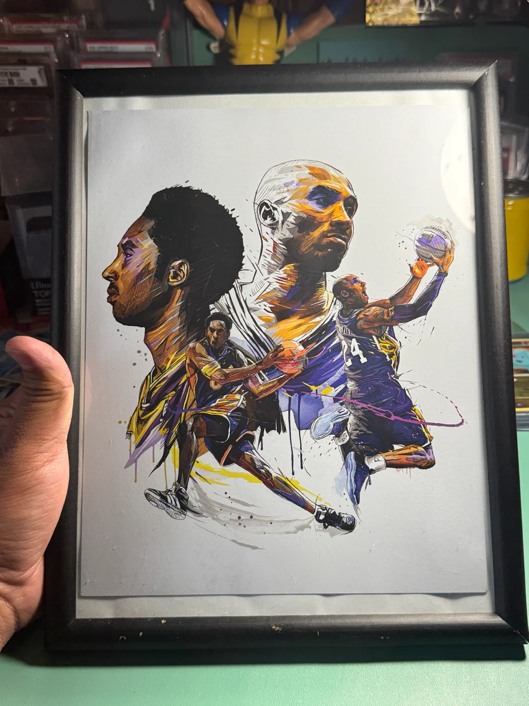 Framed Kobe Bryant Art Print - photo 2