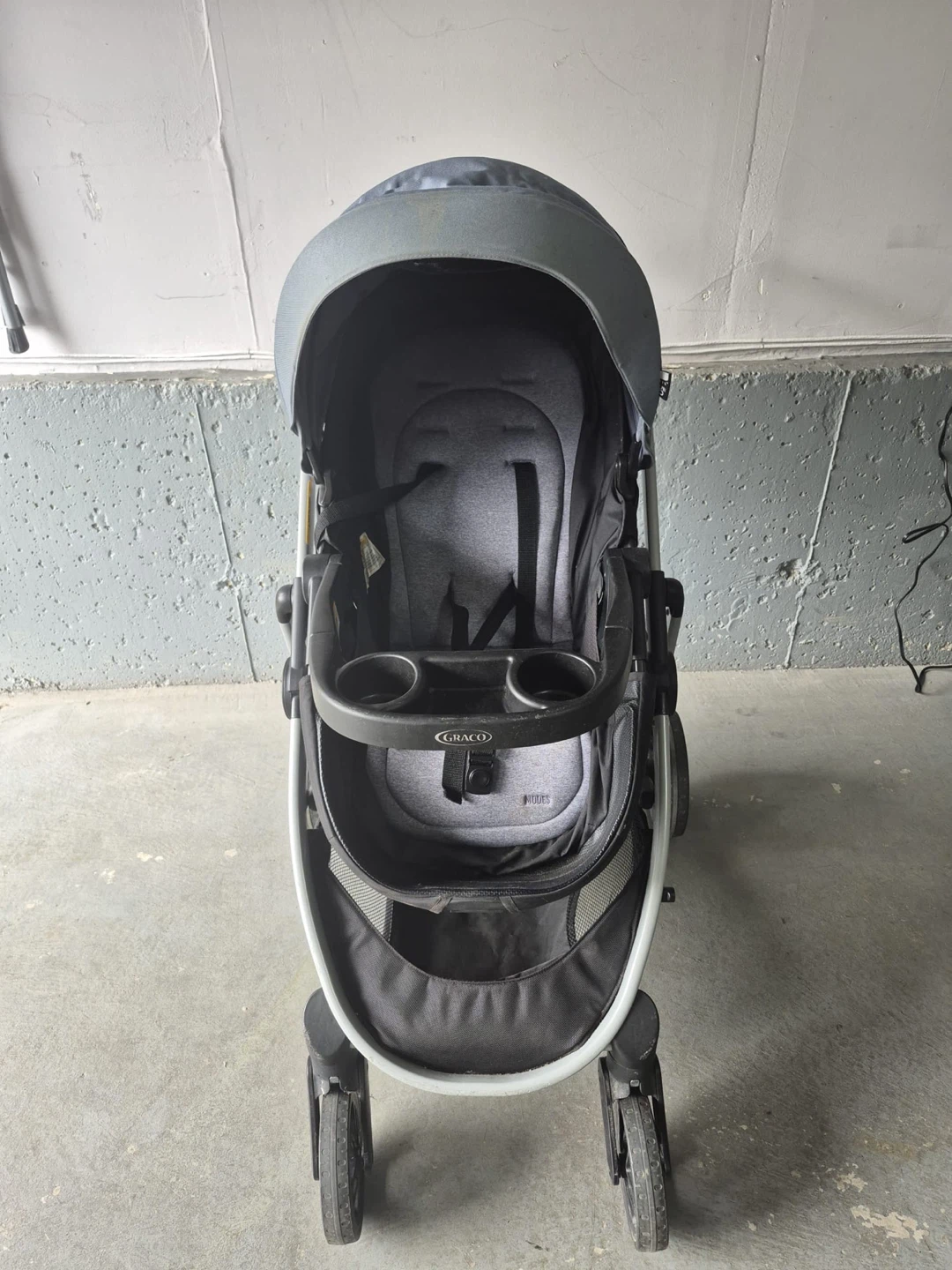 Graco Stroller and Toy riding Car