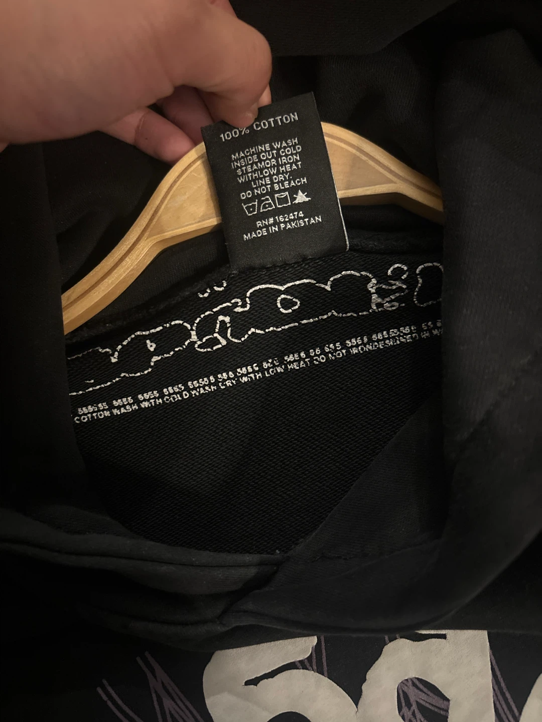 SP5DER Hoodie - Black XL - photo 3