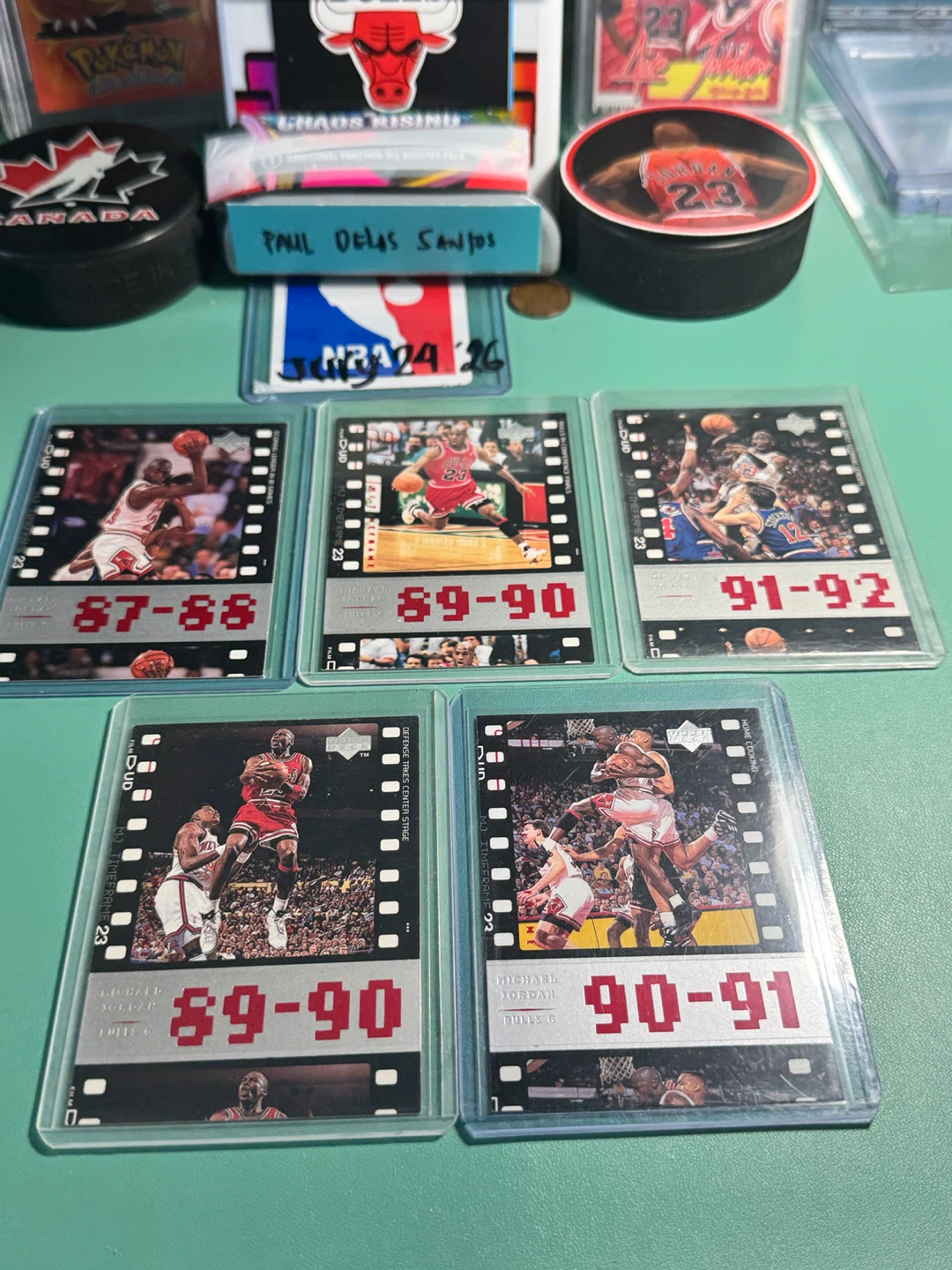 Upper Deck Michael Jordan 5-Card Lot