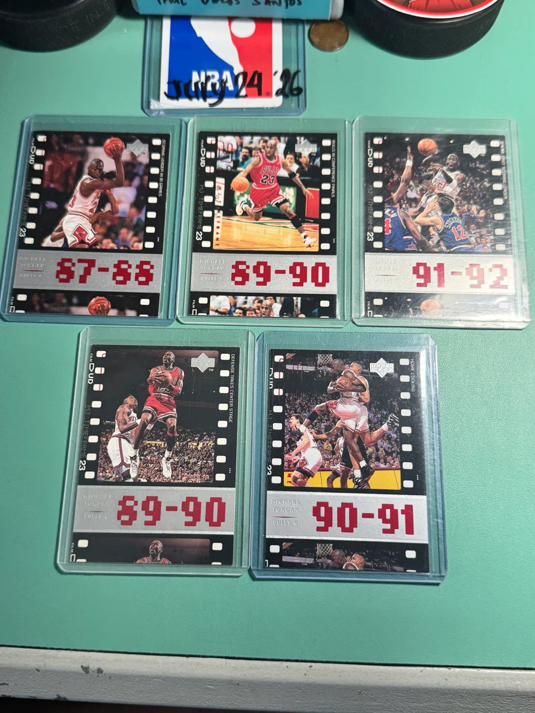 Upper Deck Michael Jordan 5-Card Lot - photo 2