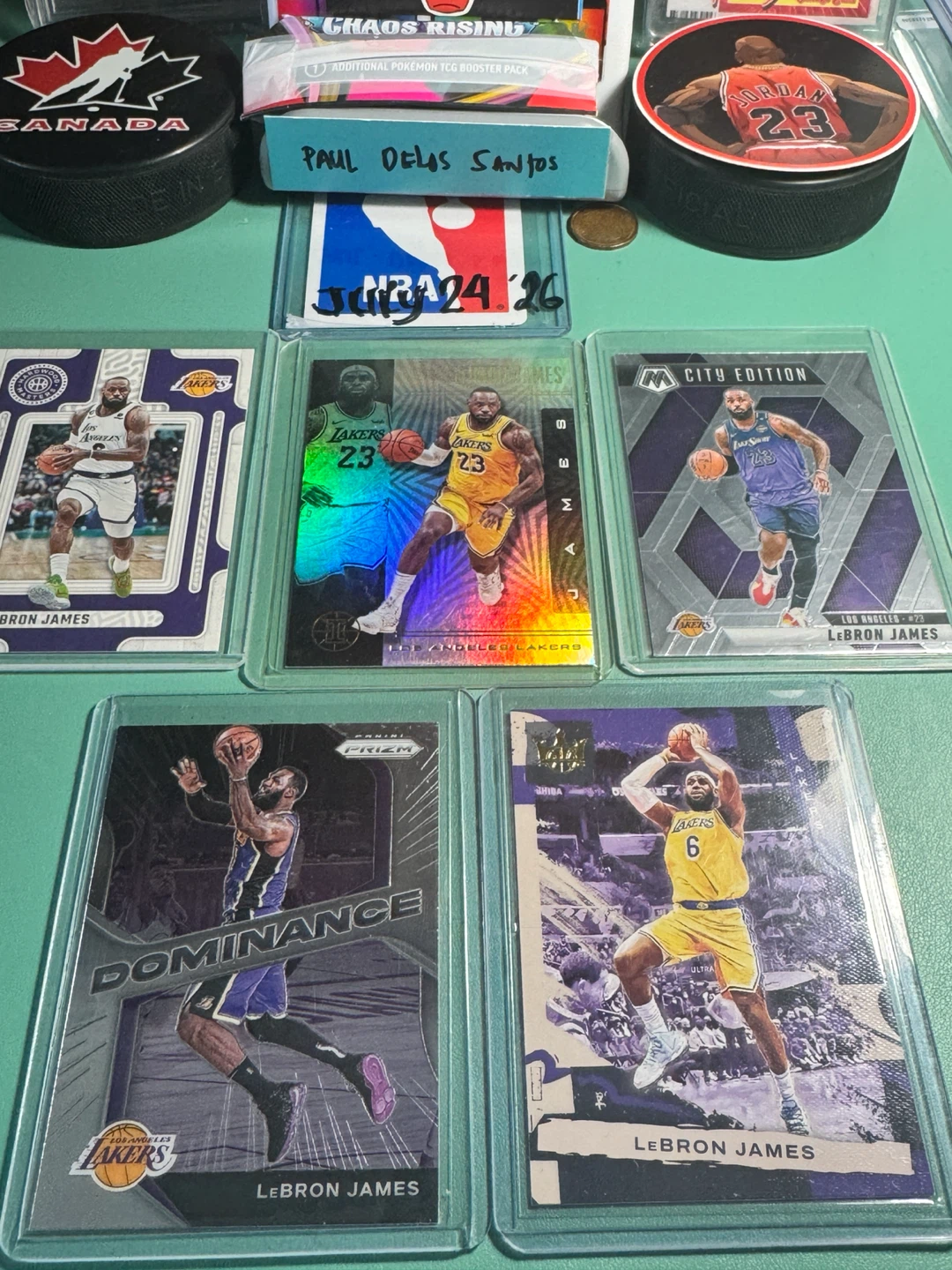LeBron James Basketball Cards Lot