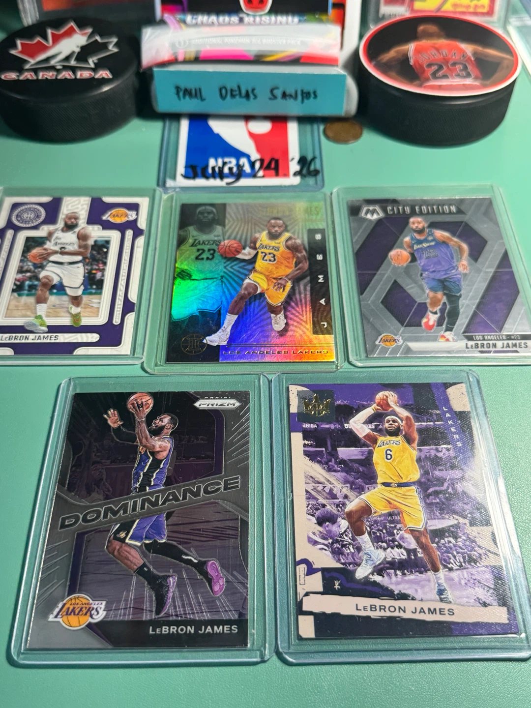 LeBron James Basketball Cards Lot - photo 2