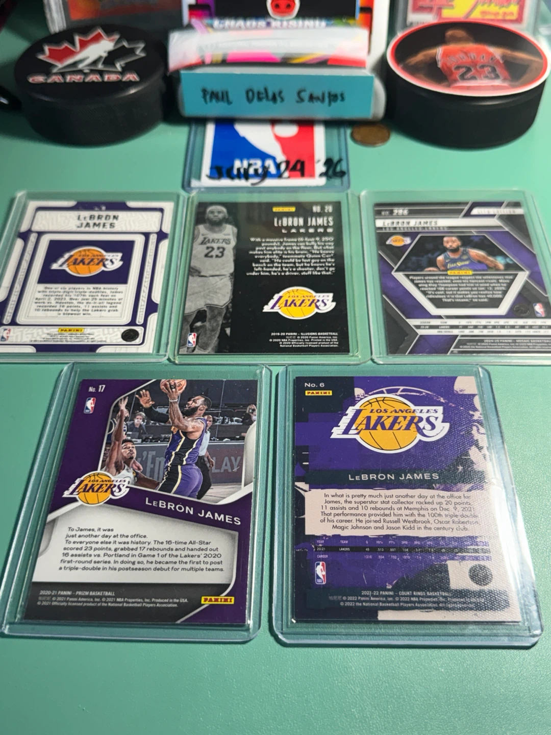 LeBron James Basketball Cards Lot - photo 3