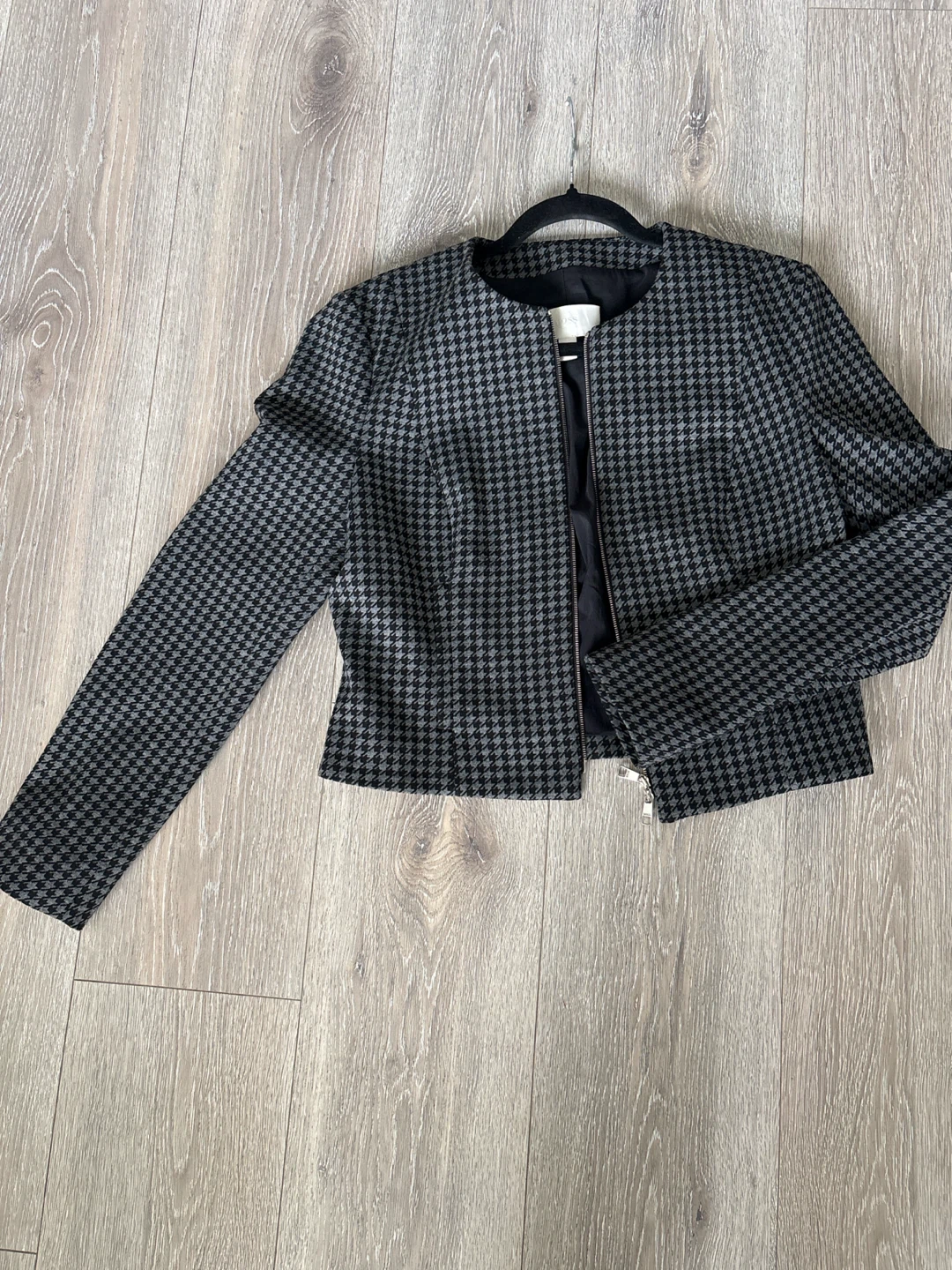 BOSS Houndstooth Bomber Jacket - photo 2