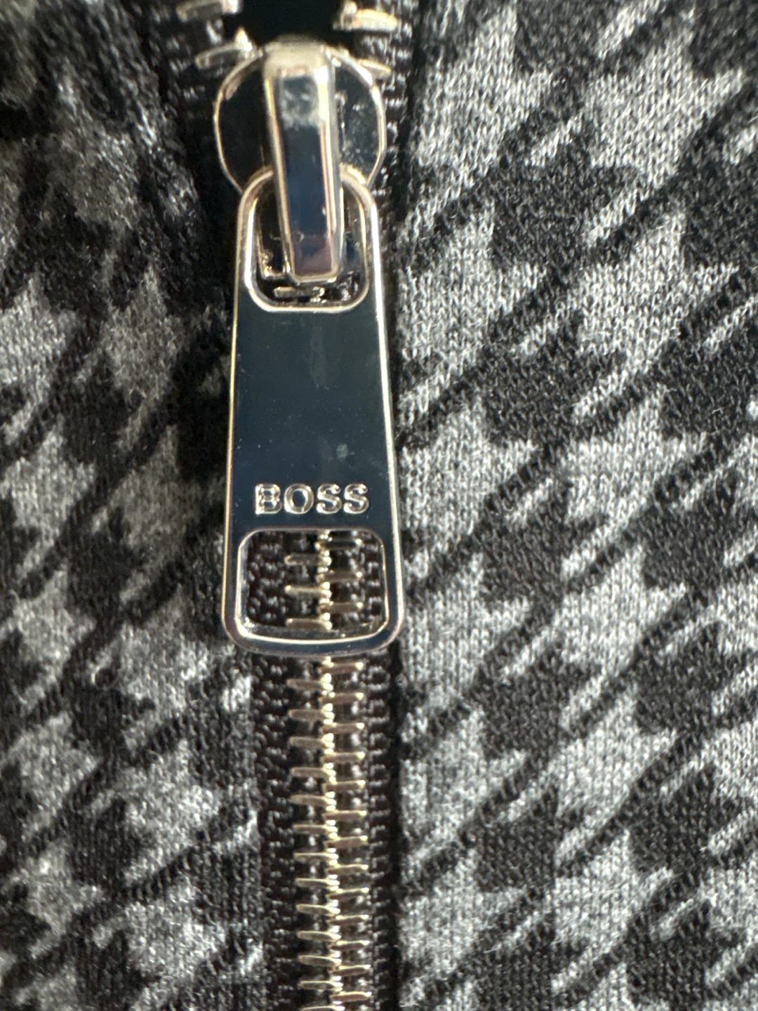 BOSS Houndstooth Bomber Jacket - photo 4
