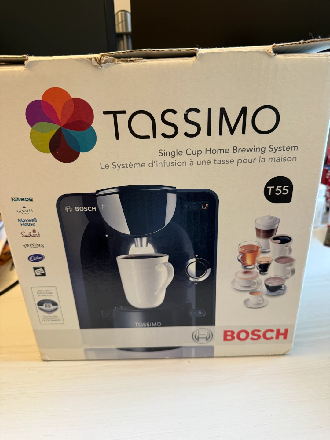 Bosch Tassimo T55 Single Cup Home Brewing System - TAS5542UC