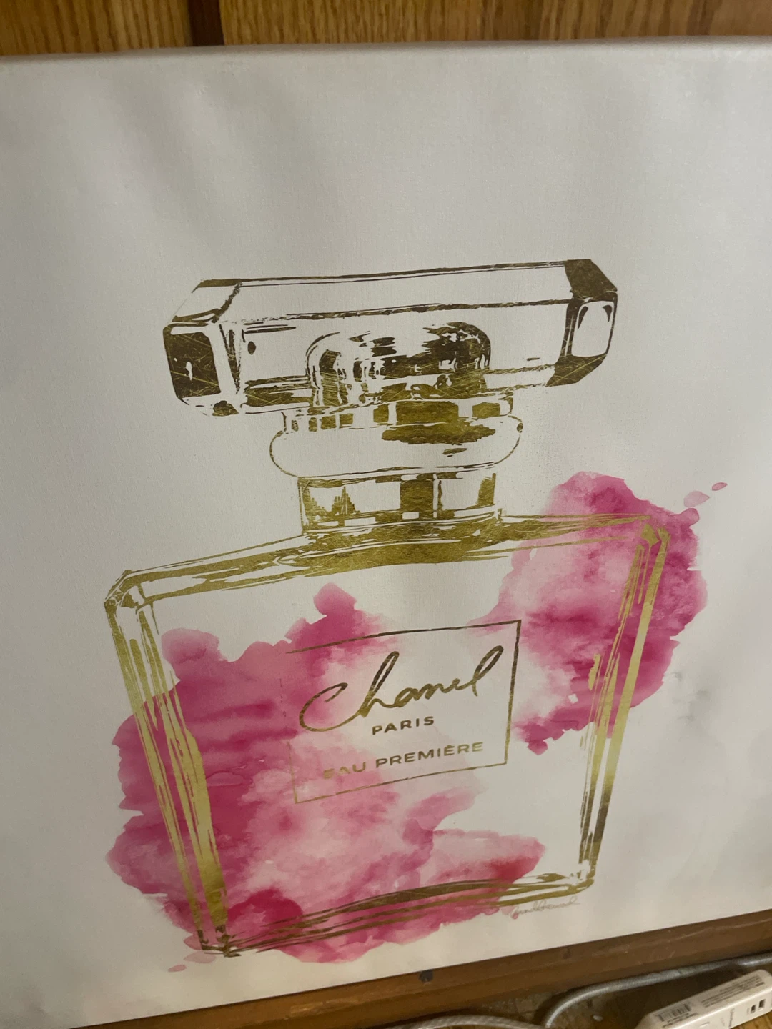 Chanel Paris Eau Premiere Canvas Wall Art - photo 3