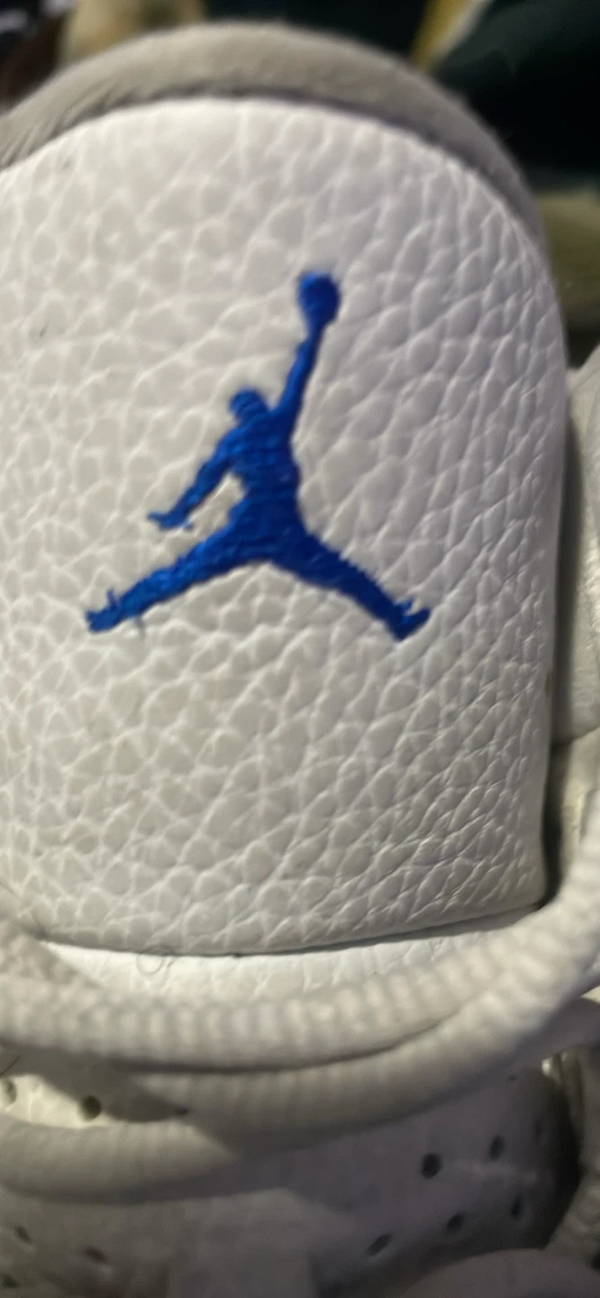 Air Jordan 13 White/Blue Sneakers - photo 5