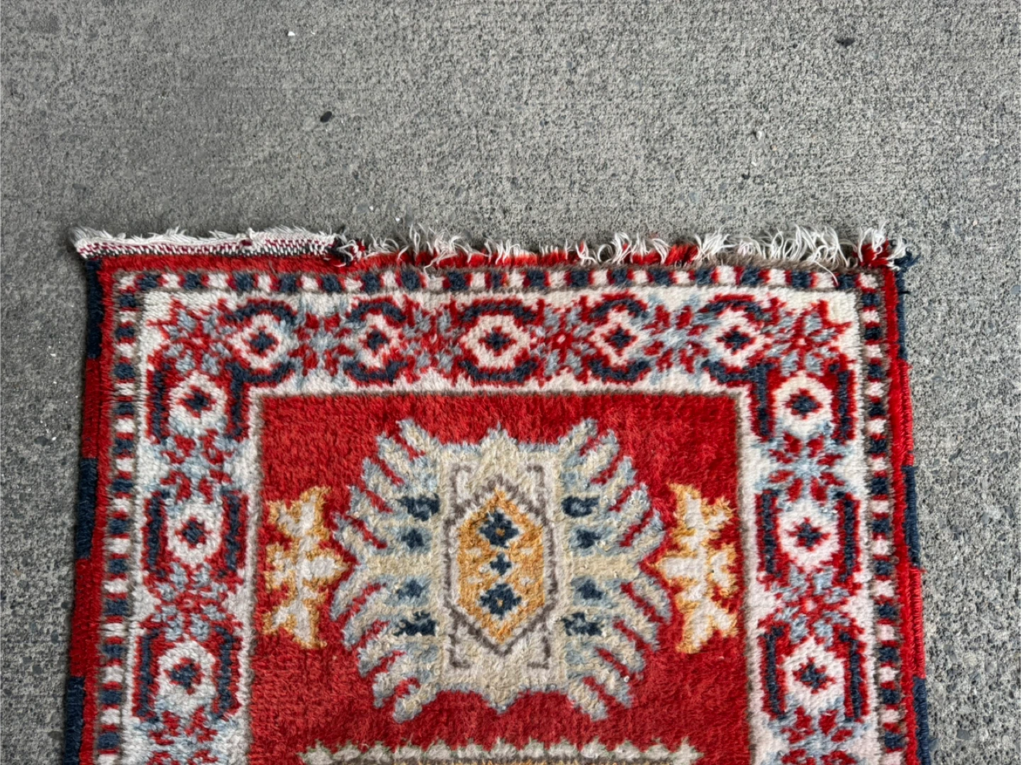 Vintage Kazak Tribal Runner Wool Rug - photo 3