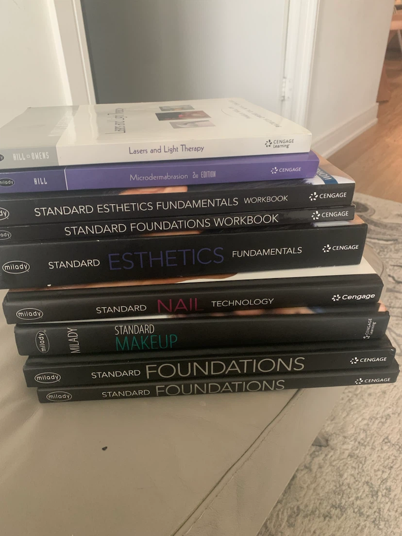 Milady Esthetics, Makeup, and Nail Technology Textbooks - photo 2