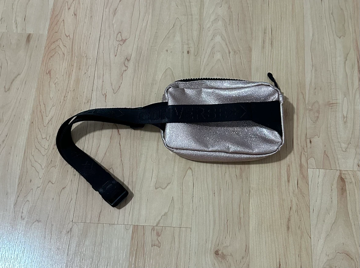 Pink Sparkly Converse Belt Bag - photo 2