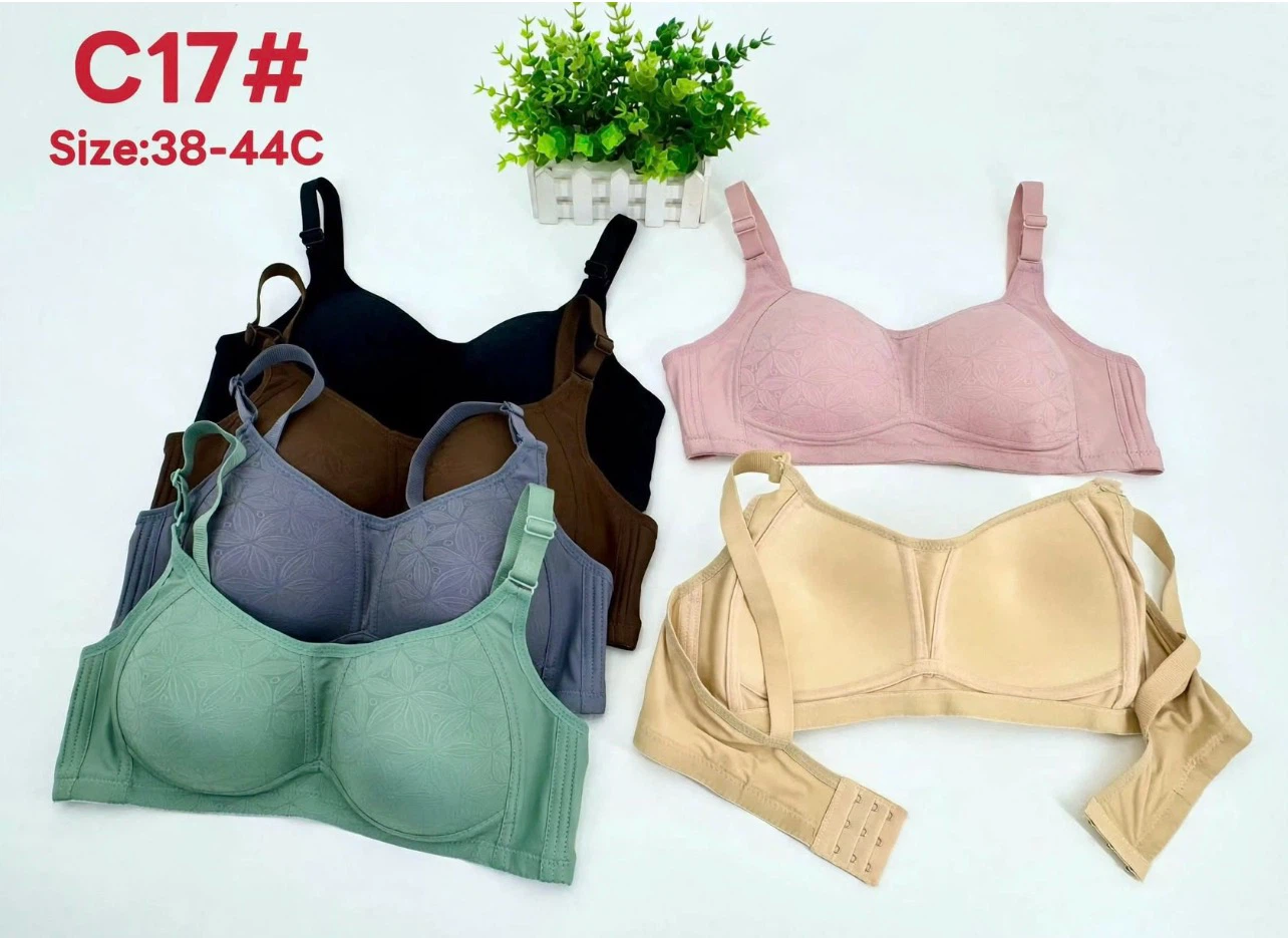 C17#Set of 6 Women's Bras - Size 38-44C