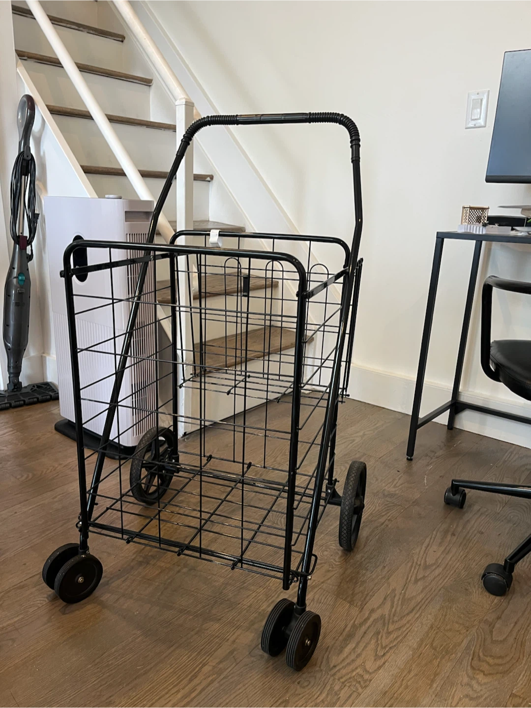 Black Shopping Cart