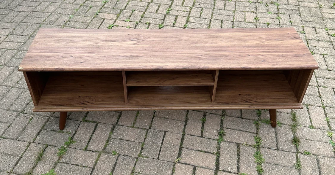 STRUCTUBE TV Stand - Wood Finish