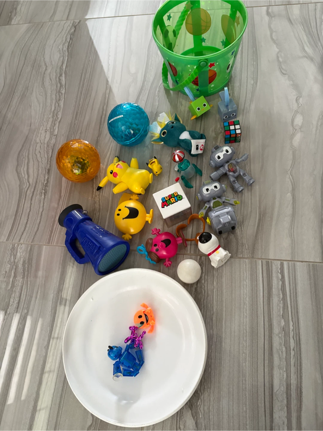 Assorted Kids Toys and Easter Bucket - photo 3