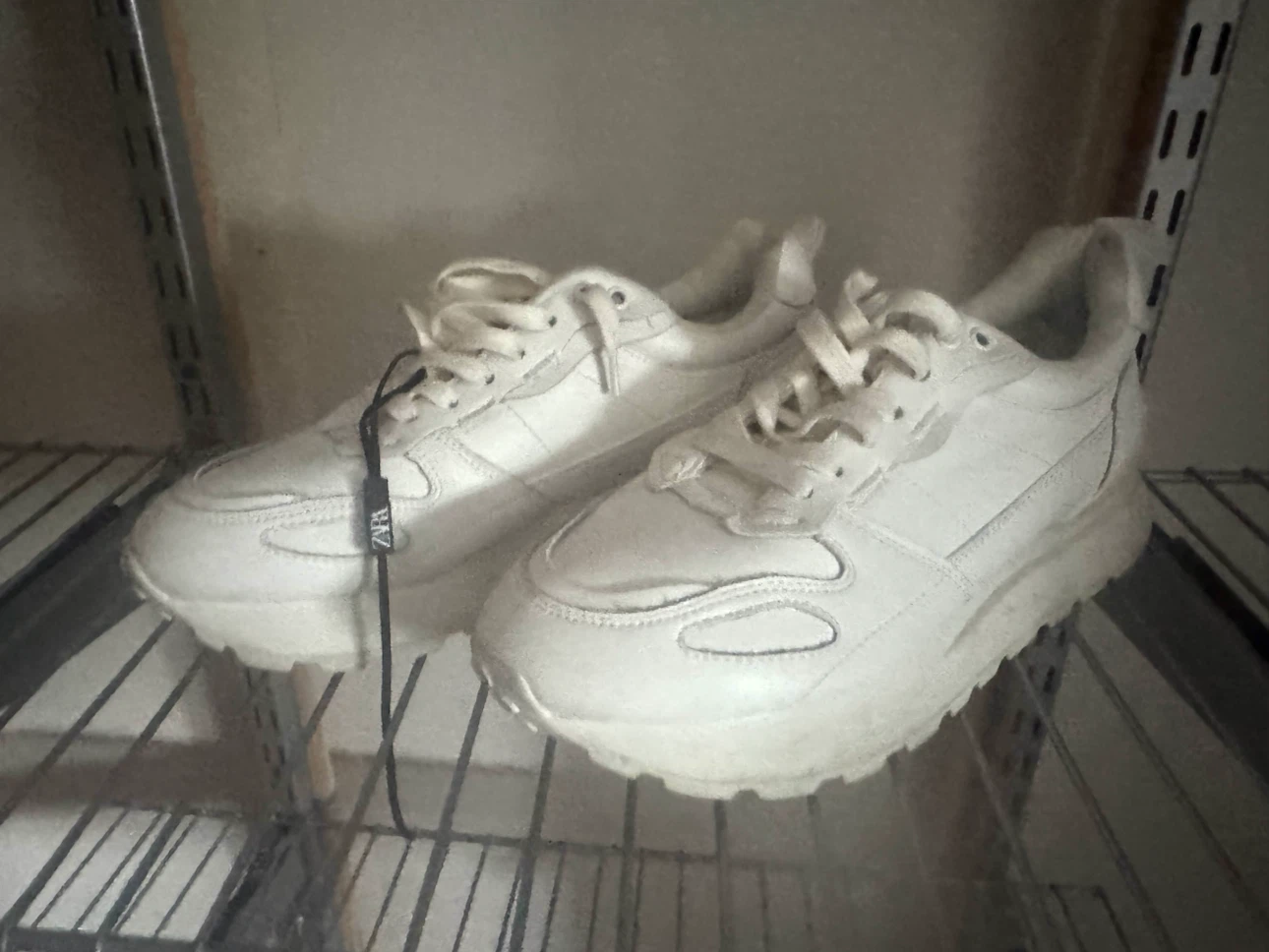 New ZARA White Chunky Sneakers size 8 - photo 2