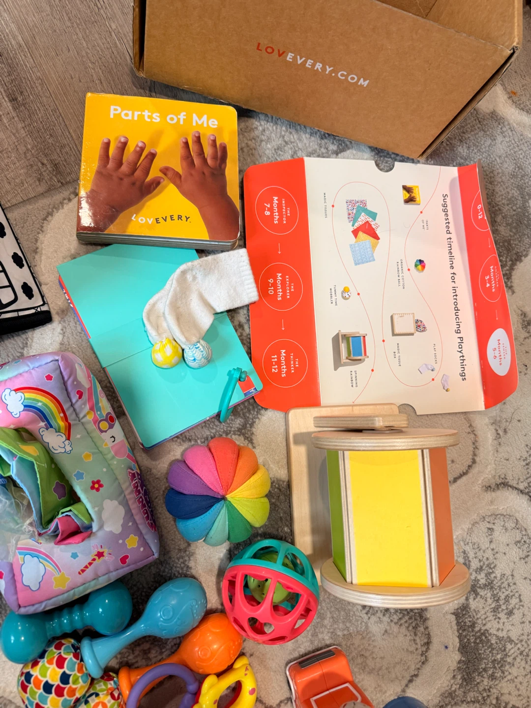 Lovevery sensory kit - photo 3