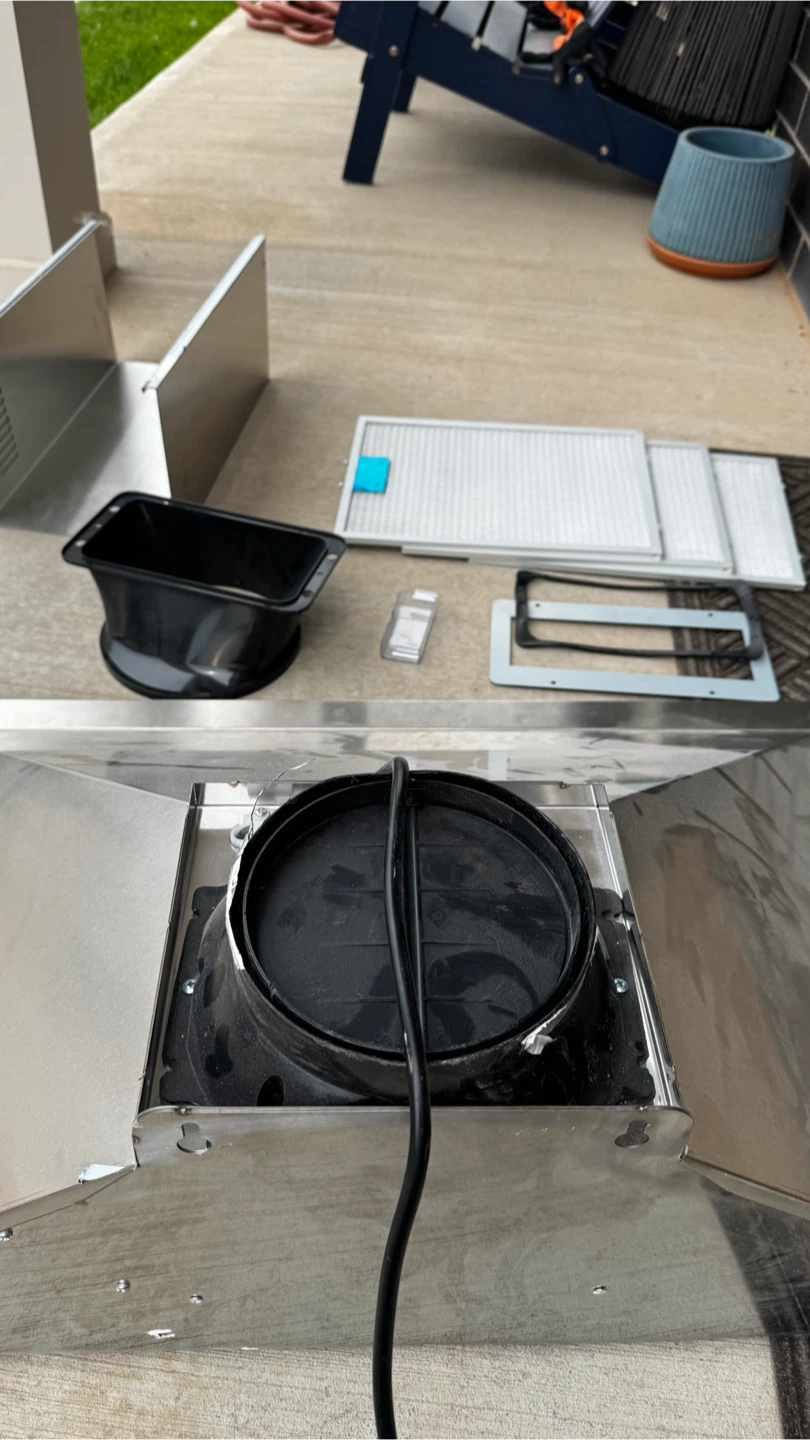 Stainless steel range hood - photo 4