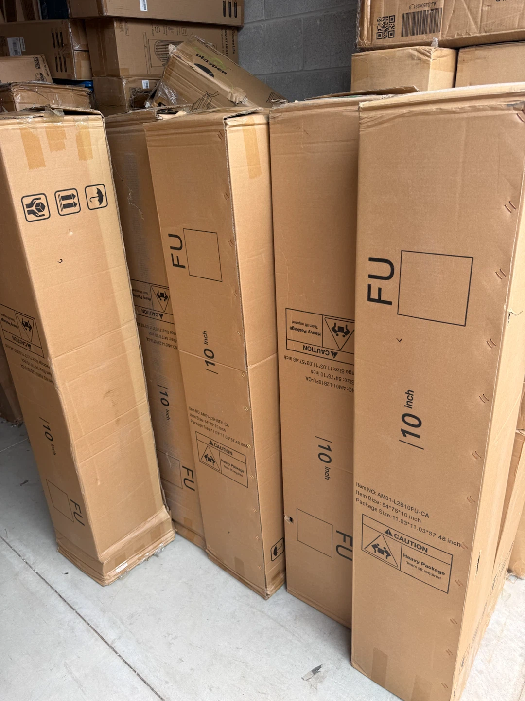 FU 10 Inch Rolled Mattress