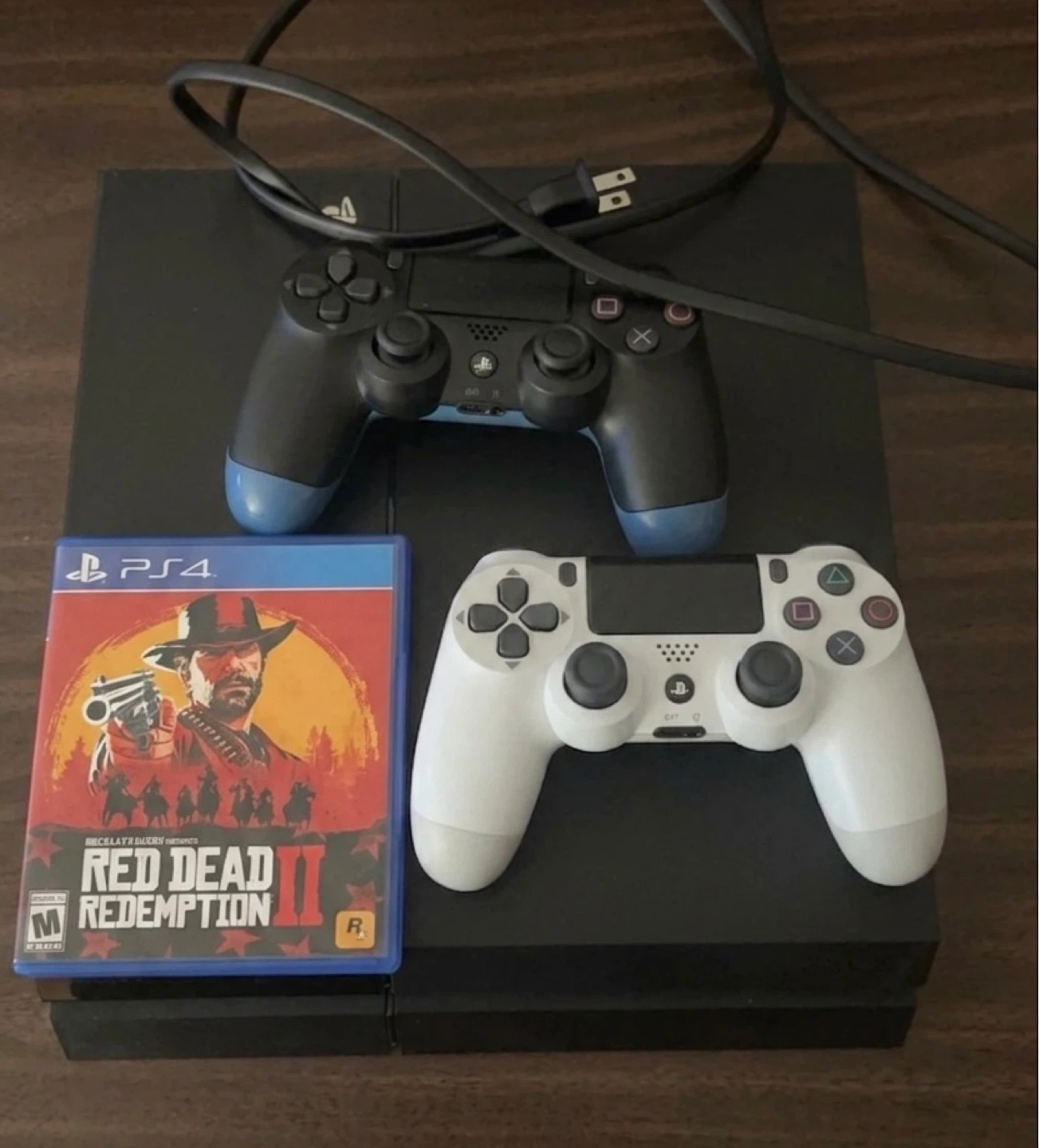 PS4 1TB w/ 2 Controllers and RDR2