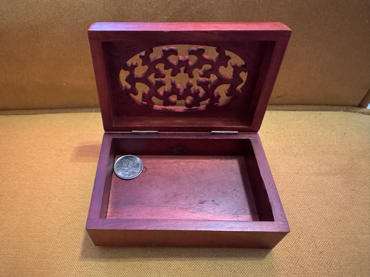 Wooden Hinged Decorative Box - photo 2