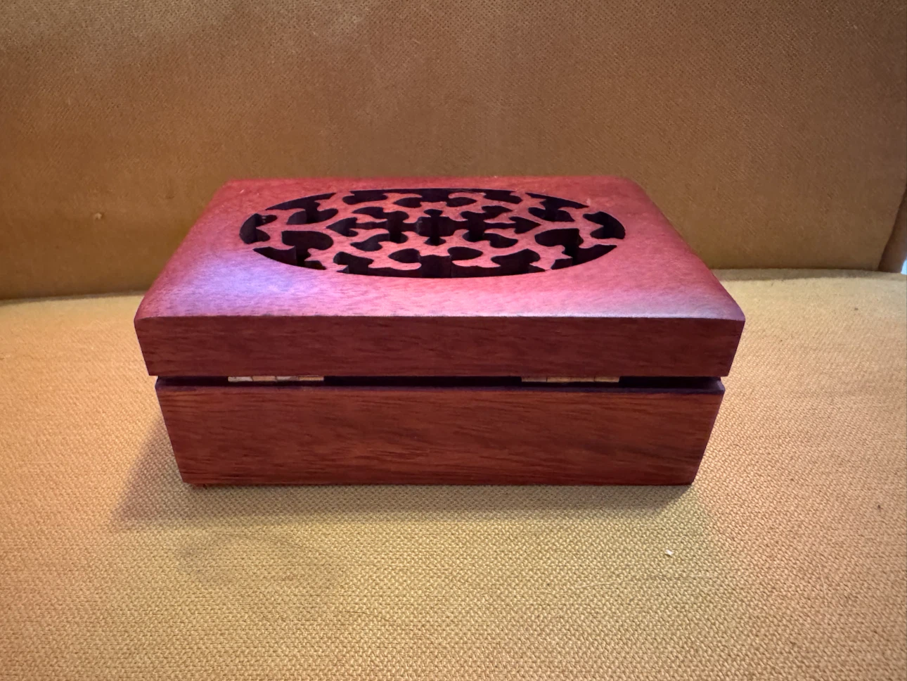 Wooden Hinged Decorative Box - photo 4