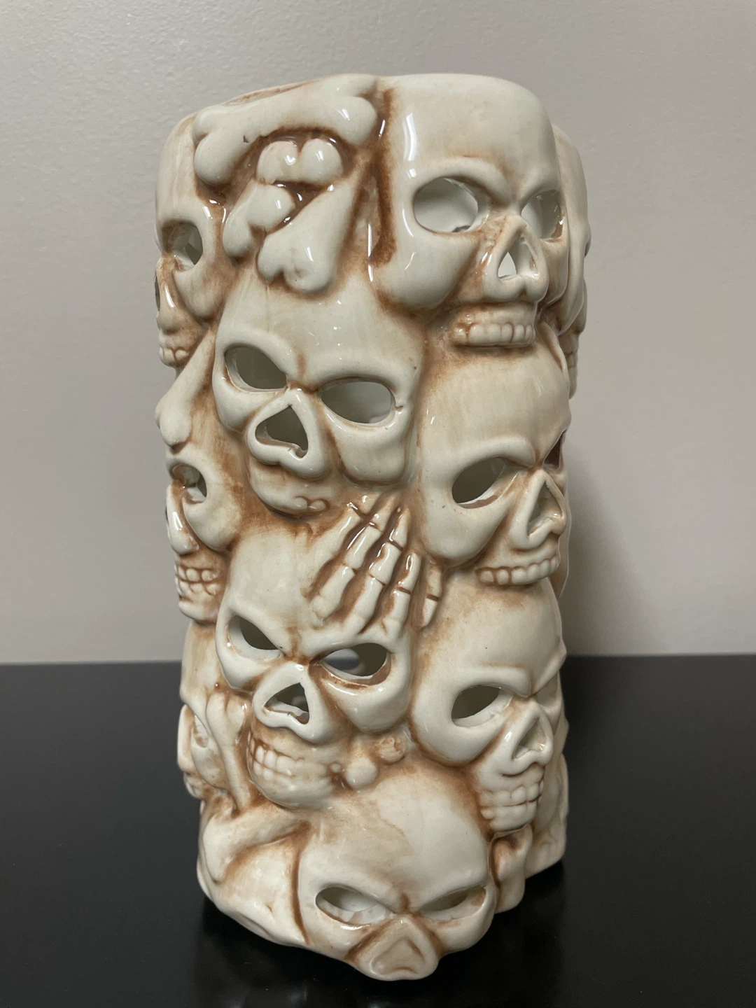 Skull Ceramic Lantern