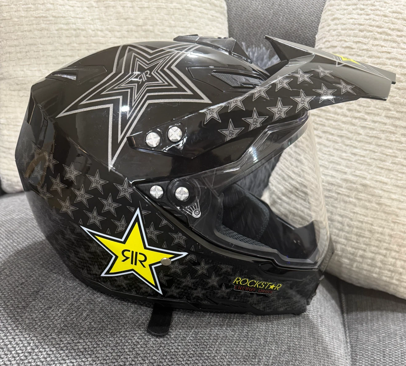 Rockstar Motorcycle Helmet