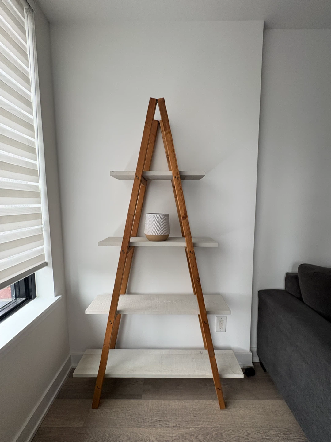 Ladder Shelf with Integrated LED Lighting - photo 4