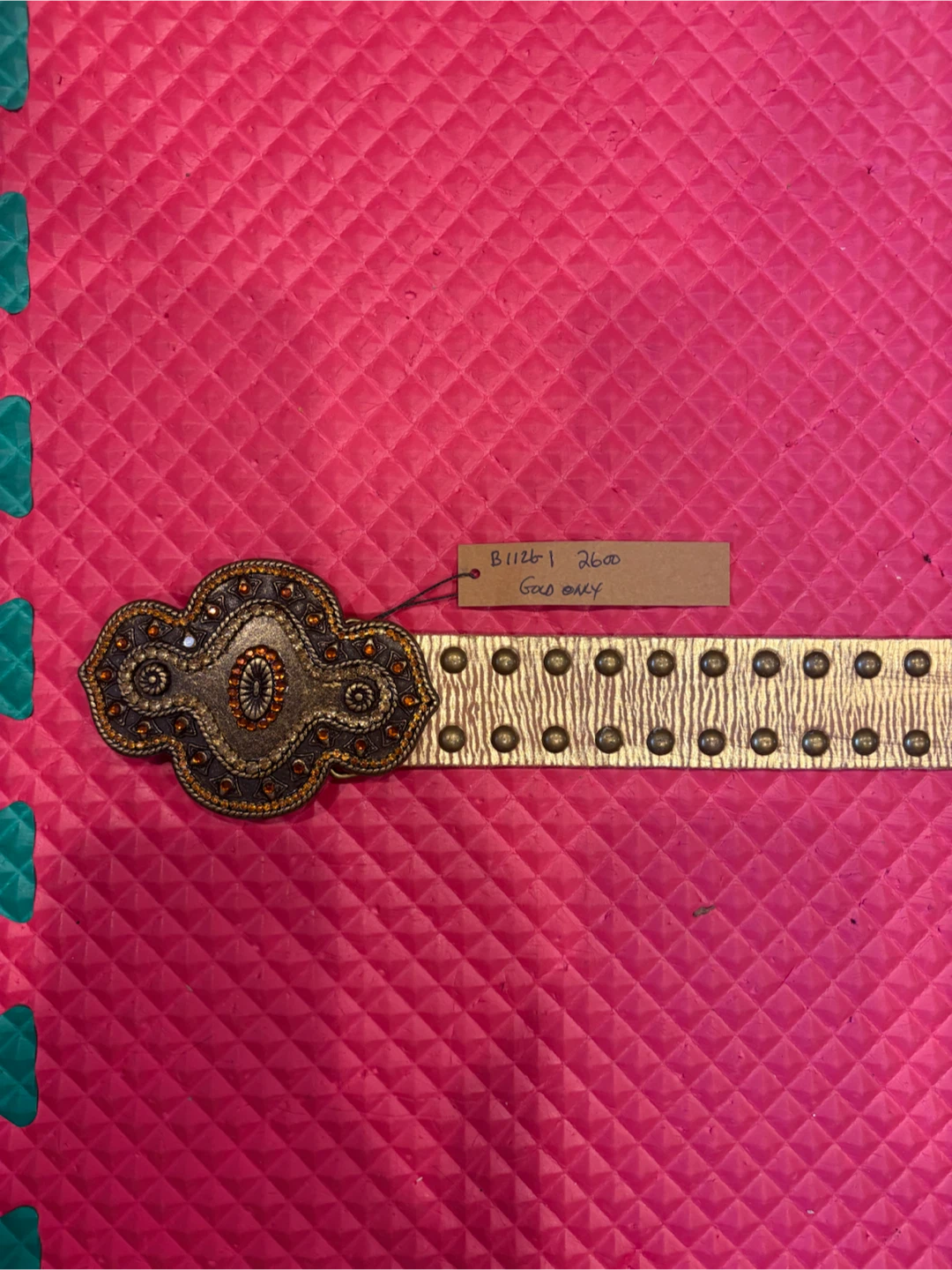 Gold Studded Belt - photo 2