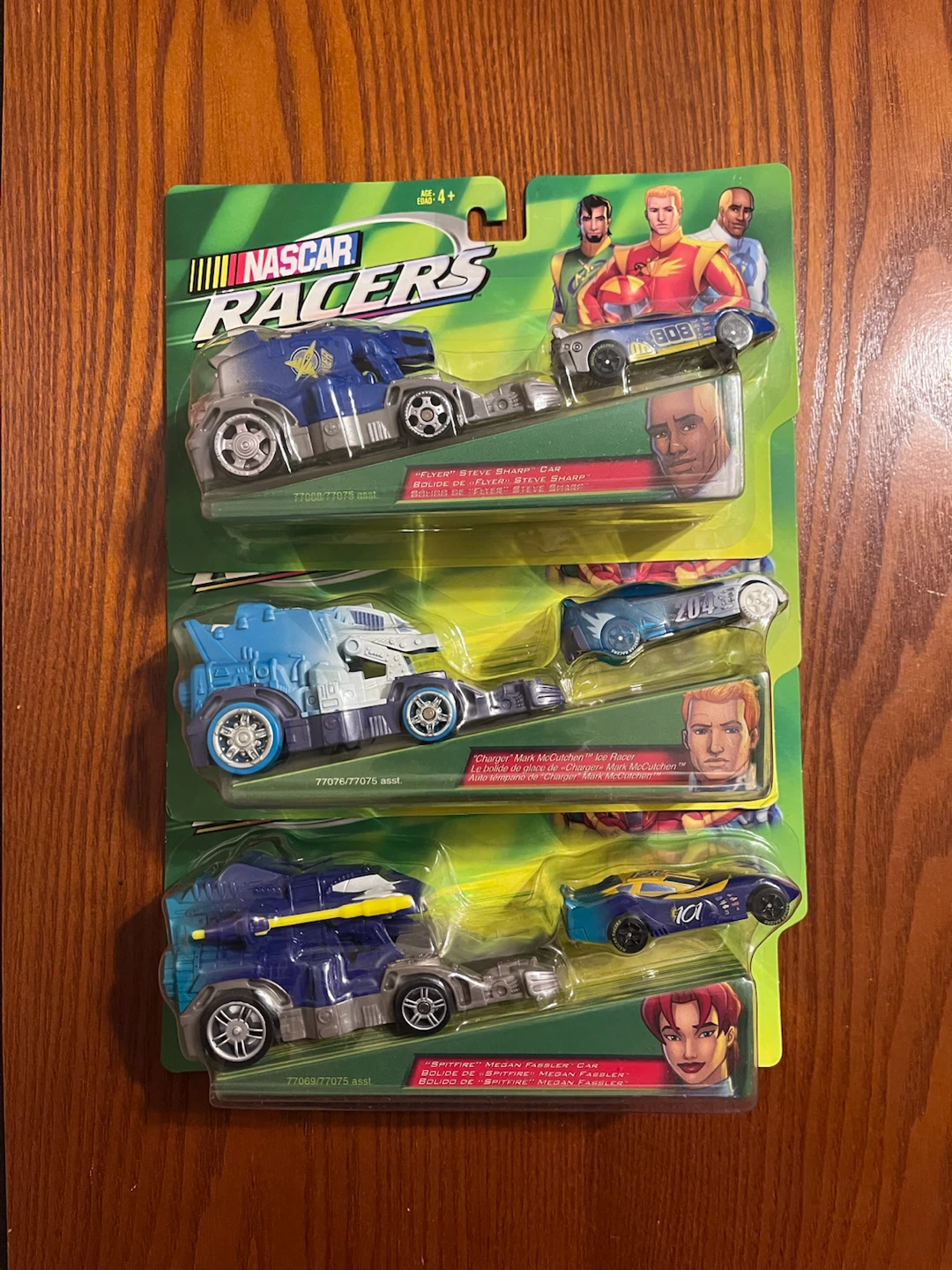 VINTAGE (1999-2000) NASCAR RACERS CAR & PIT LAUNCHERS