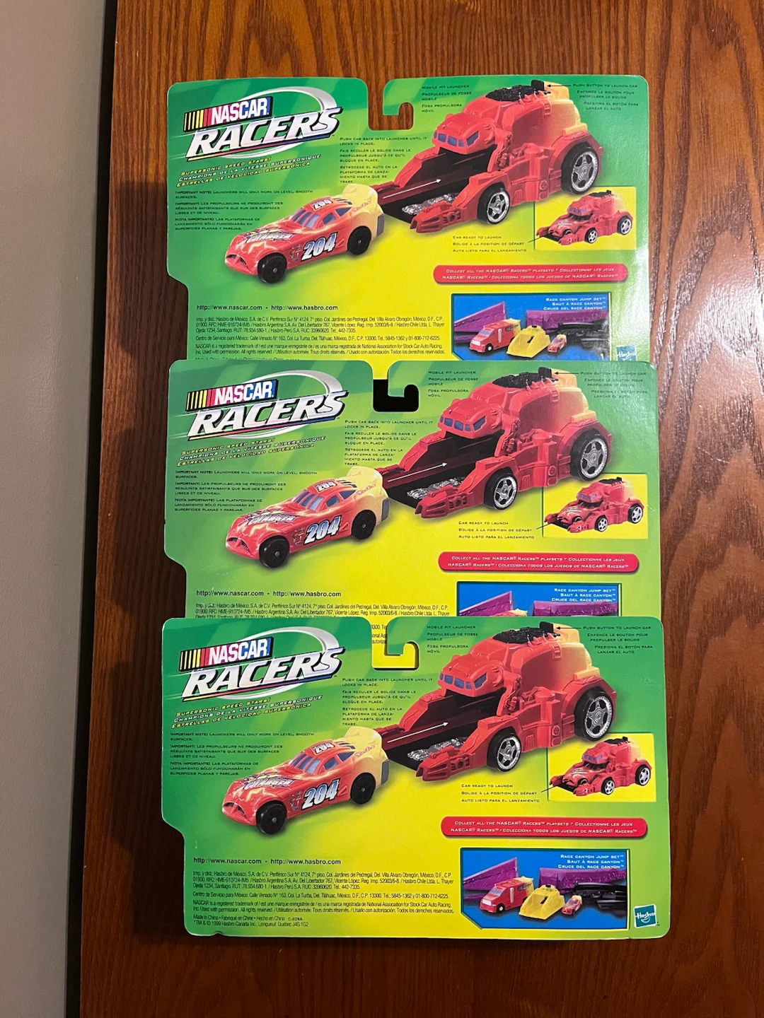 VINTAGE (1999-2000) NASCAR RACERS CAR & PIT LAUNCHERS - photo 2