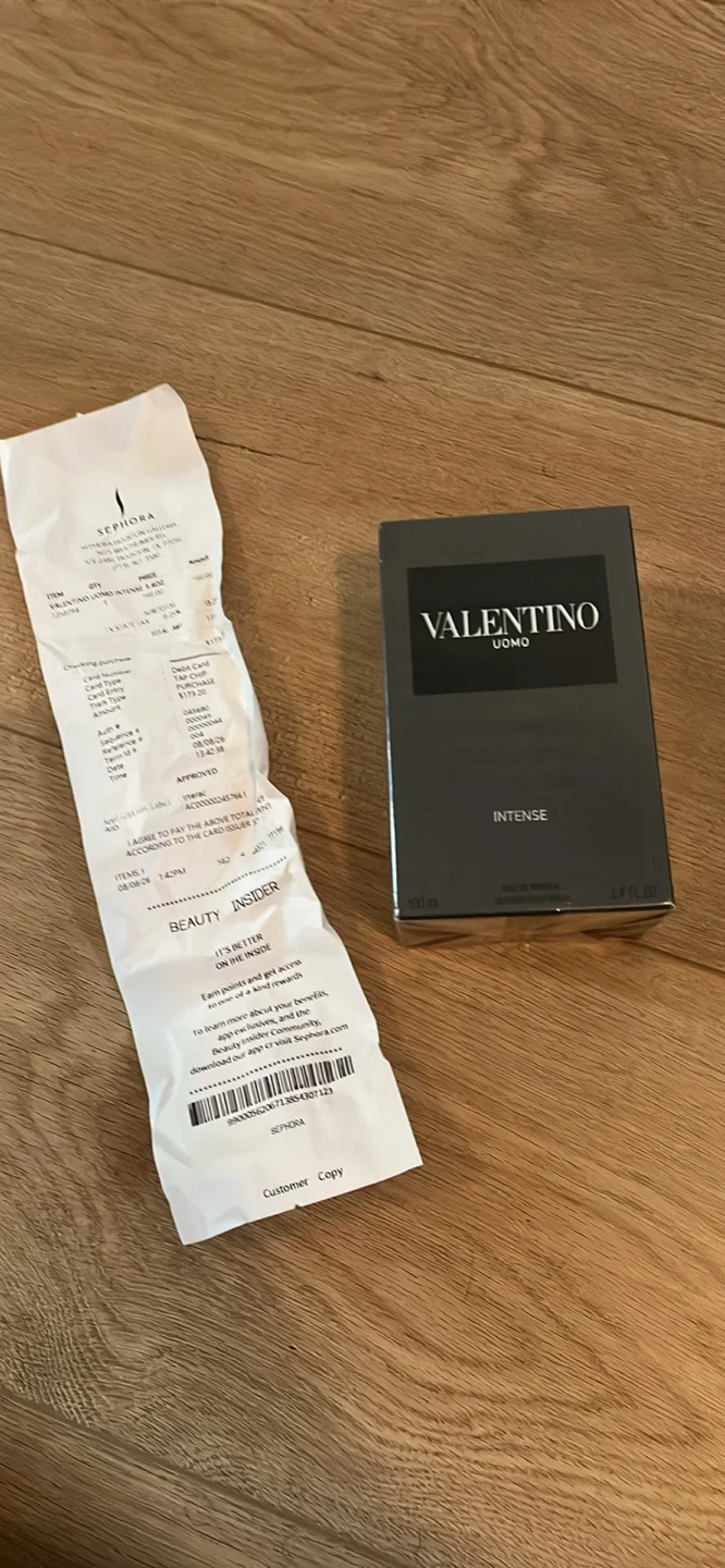 Valentino Uomo Intense Eau de Parfum for Men 100 ml